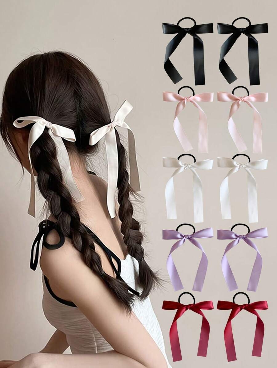 2pcs/set women's fashion multi - Ribbon Bow Gift avis et prix