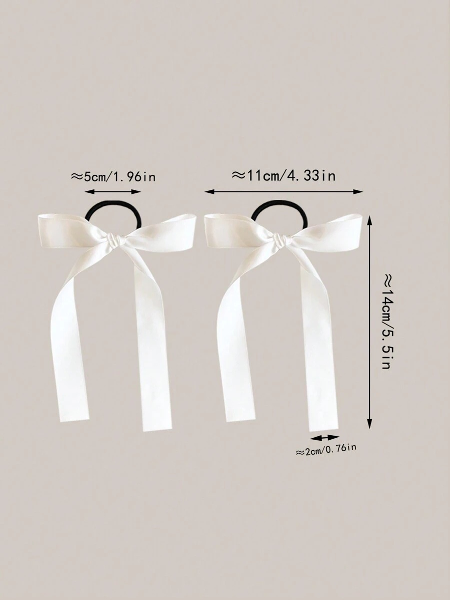 2pcs/set women's fashion multi - Ribbon Bow Gift avis et prix
