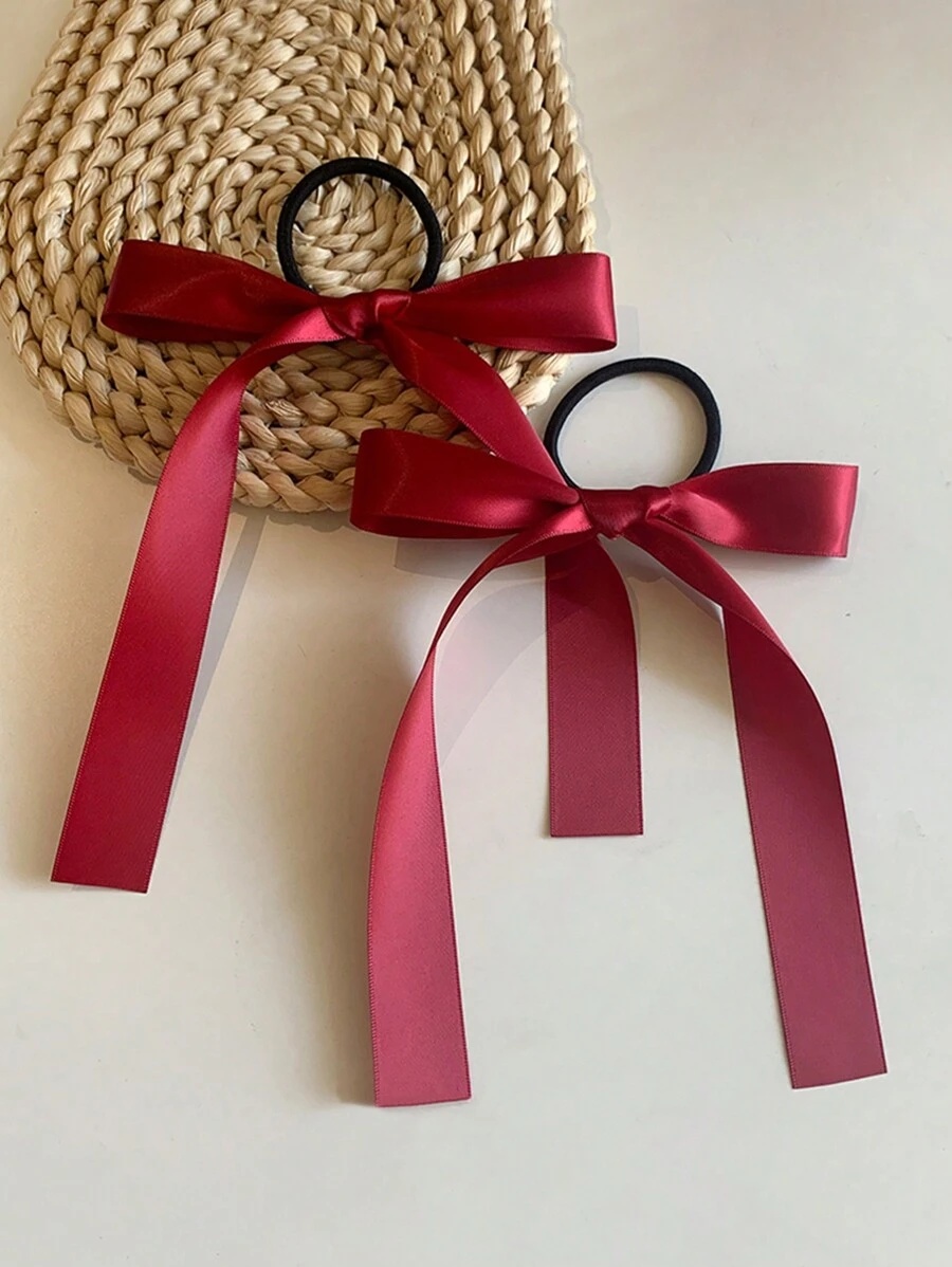2pcs/set women's fashion multi - Ribbon Bow Gift avis et prix