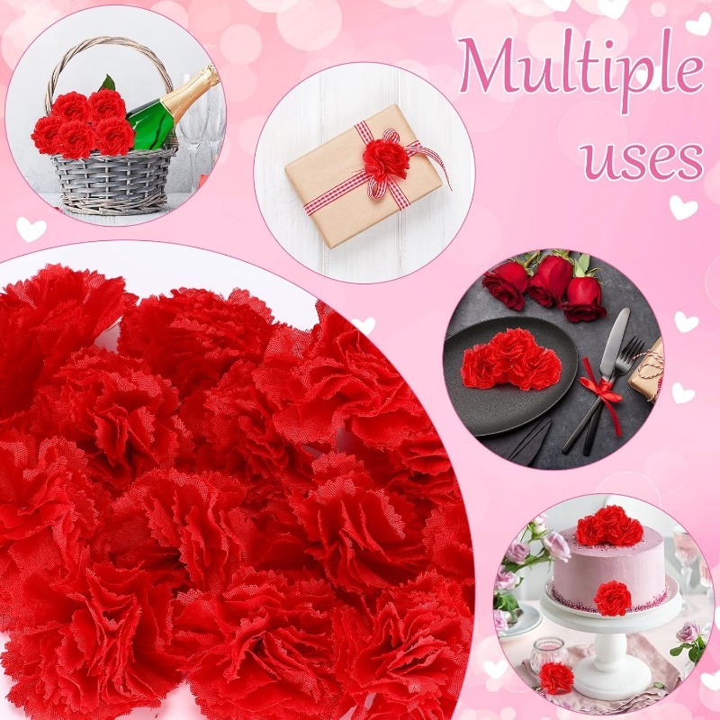 10/20Pcs Rose Artificial Flowe - Christmas Wreath Fake avis et prix