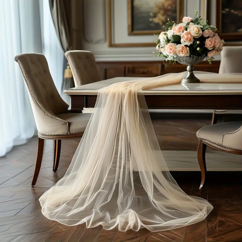 Gauze Table Runner Sheer Arch  - Christmas Table Runner avis et prix