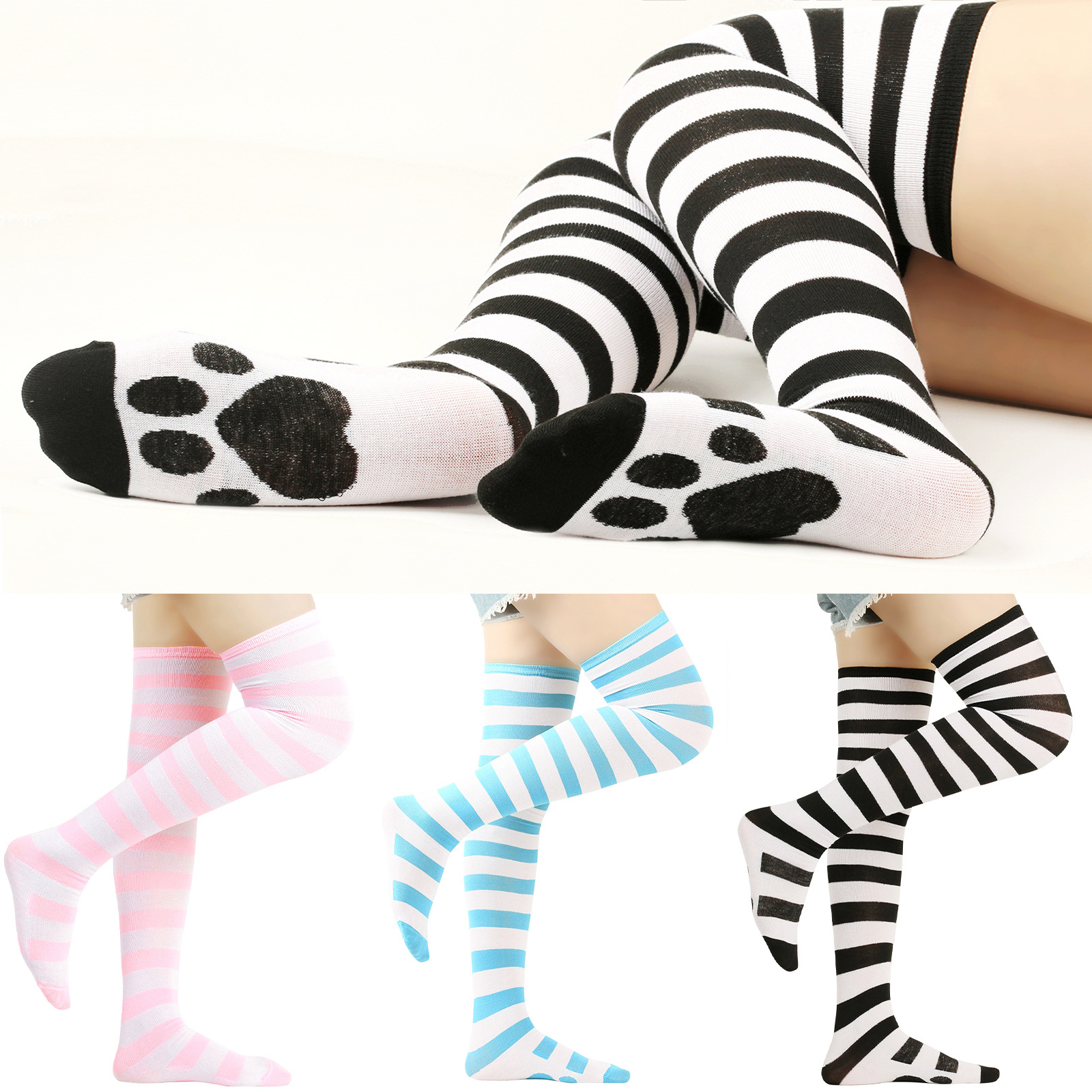 Over Above Knee Socks Womens S - Christmas Stocking Hanging avis et prix