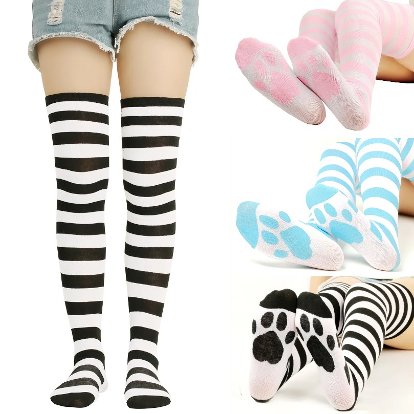 Over Above Knee Socks Womens S - Christmas Stocking Hanging avis et prix