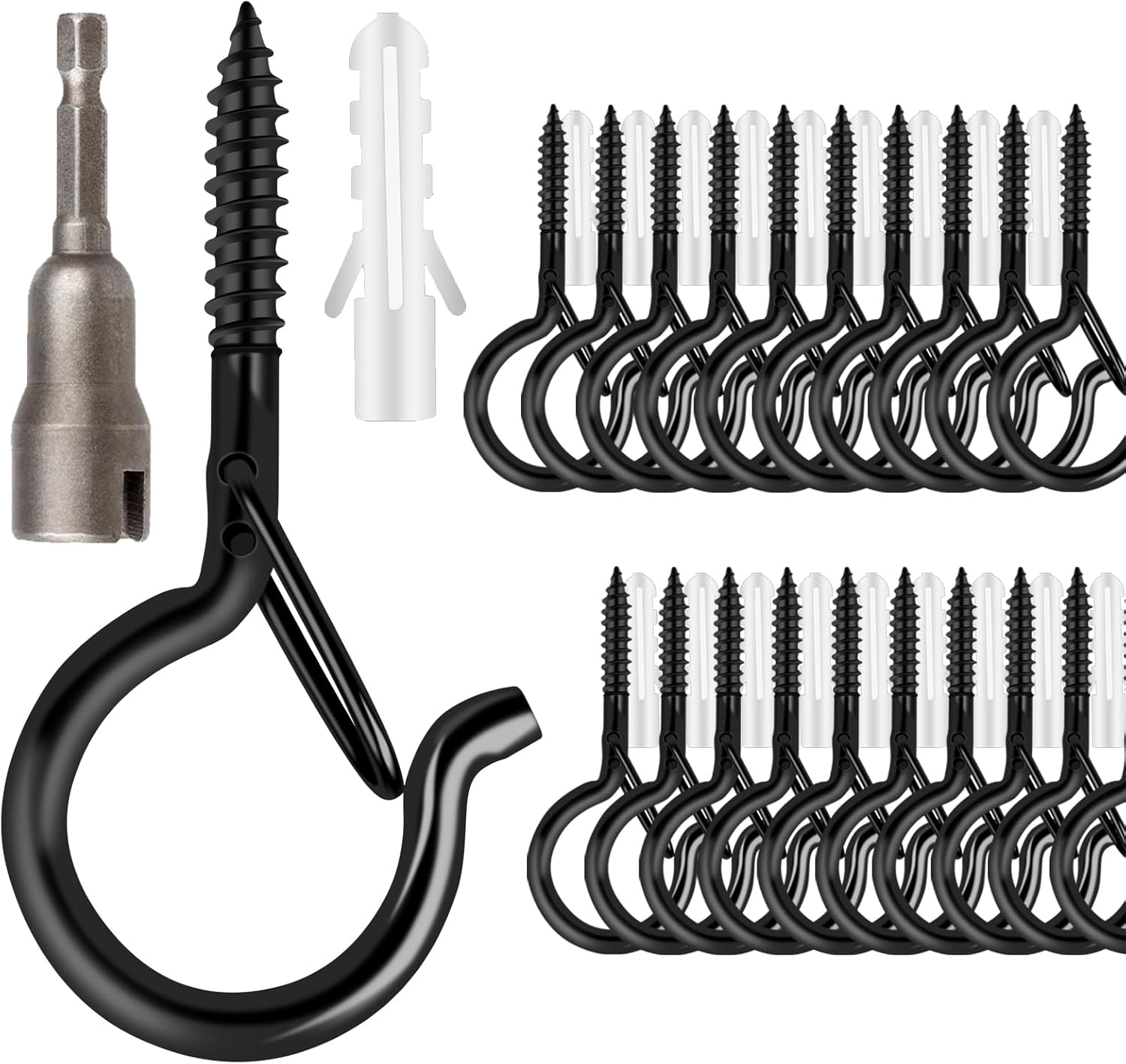 36 PCS Q-Hanger Hooks with Saf - Christmas Lights Outdoor avis et prix