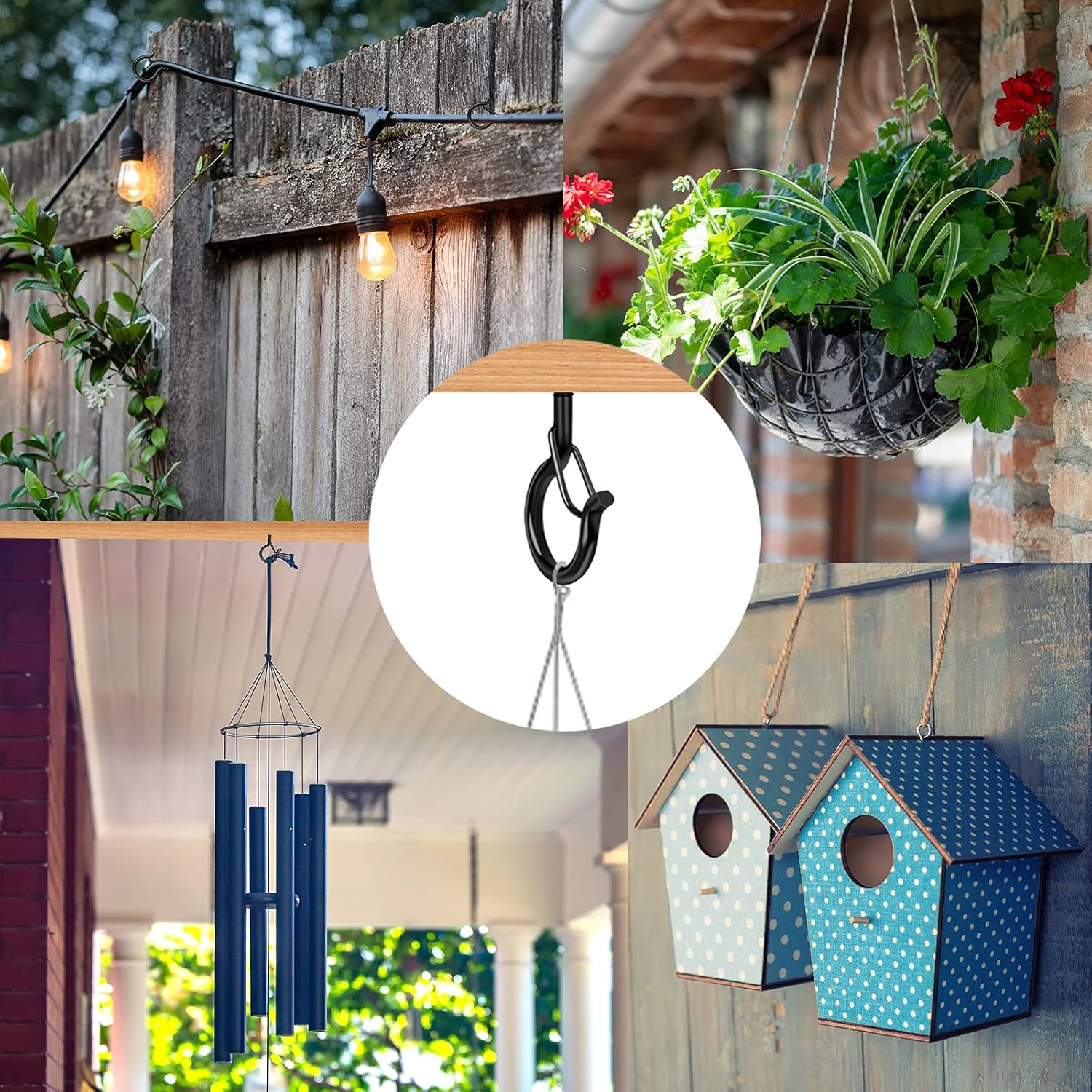 36 PCS Q-Hanger Hooks with Saf - Christmas Lights Outdoor avis et prix